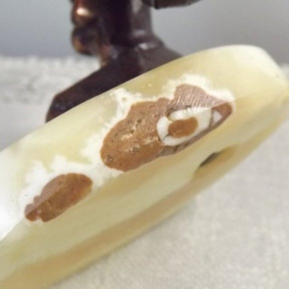 Egyptian Goddess with Wing-arms Oddity Paperweight - Picture 7 of 9